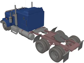 Freightliner Aerodyne 3D Model