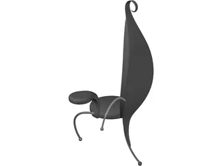 Chair Flamingo 3D Model