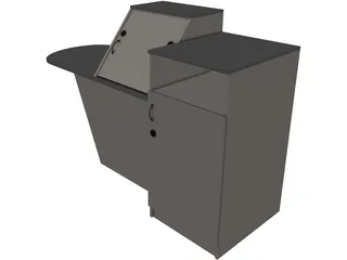 Reseption 3D Model