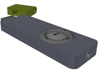 iPod Shuffle 3D Model