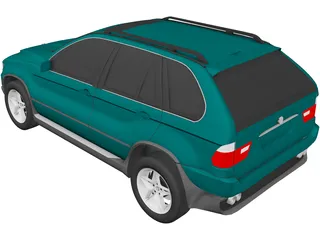 BMW X5 3D Model