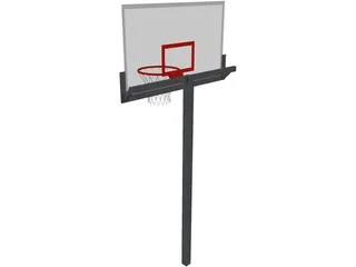 Basketball Hoop 3D Model