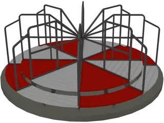 Carousel 3D Model