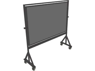 Chalkboard 3D Model