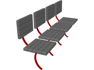 Seats 3D Model