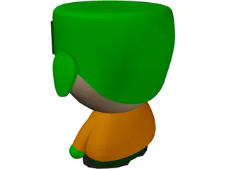 South Park Kyle 3D Model