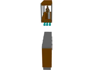 Bar 3D Model