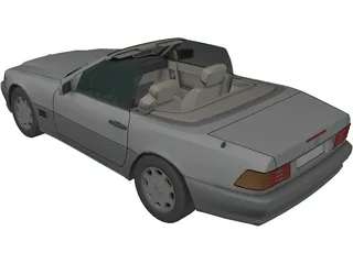Mercedes-Benz SL 500 (1999) 3D Model