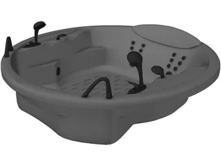 Bath 3D Model