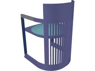 Chair S3D-1114 3D Model