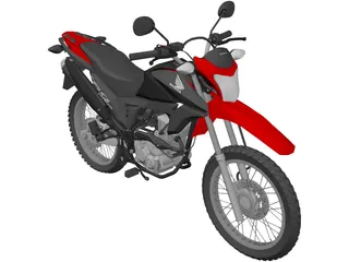 Honda Bros 160 3D Model