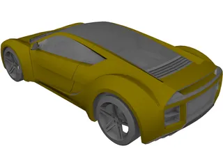 Saleen S5S Raptor 3D Model