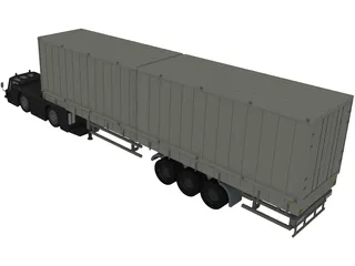 Airplane Truck 3D Model