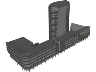 Kementerian Sumber Asli 3D Model