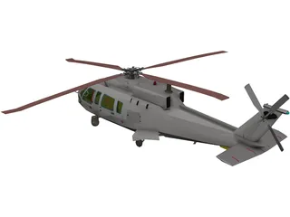 Sikorsky S-76C 3D Model