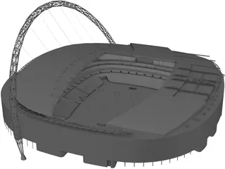 Wembley Stadium 3D Model