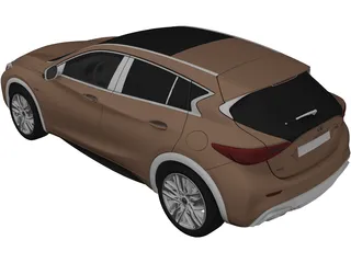 Infiniti Q30S 2.2d AWD (2015) 3D Model