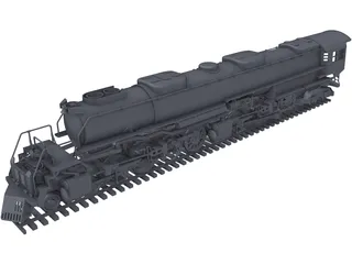 Union Pacific Big Boy 3D Model