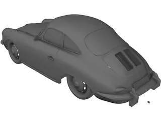 Porsche 356 3D Model