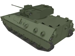 Mitsubishi Type 89 IFV 3D Model