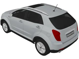 SsangYong Korando (2011) 3D Model