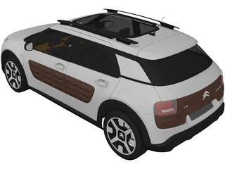 Citroen C4 Cactus (2015) 3D Model