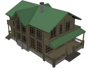 Farmhouse 3D Model