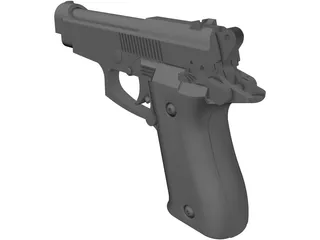 Beretta 85 Kimar 3D Model