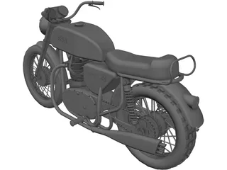 BSA Lightning 3D Model