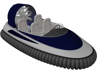 Hovercraft 3D Model