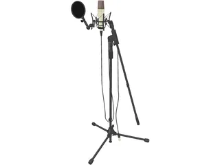 Rode NT1-A Microphone 3D model