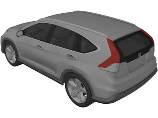Honda CR-V (2013) 3D Model