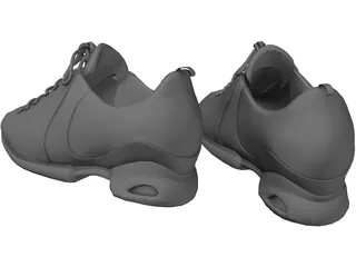 Sneakers Shoes 3D Model