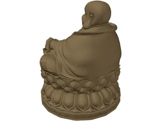 Oriental Buddha 3D Model