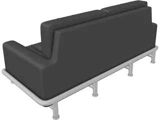 Modern Sofa 3D Model