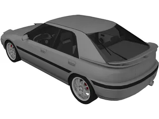 Mazda 323F 3D Model