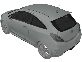 Opel Corsa OPC 3D Model