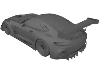 Mercedes-AMG GT3 3D Model