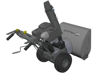 Snowblower 3D Model