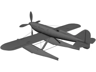 Macchi MC72 3D Model