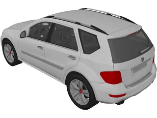 Haval H6 3D Model