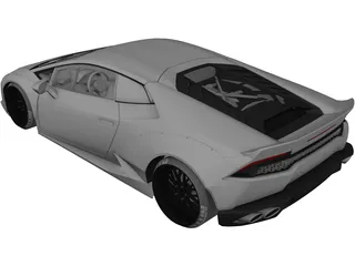 Lamborghini Huracan GT 3D Model