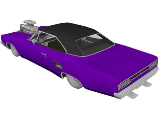 Plymouth GTX Mod 3D Model