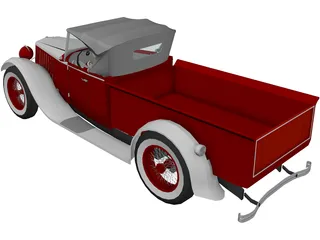 Ford Pickup 3D Model