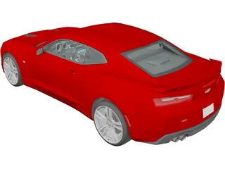 Chevrolet Camaro SS (2016) 3D Model