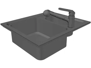 Wash Basin 3D Model
