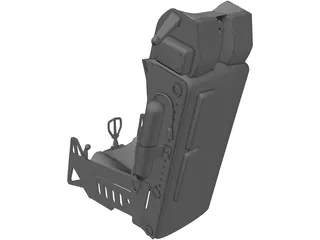 Ejection Seat 3D Model