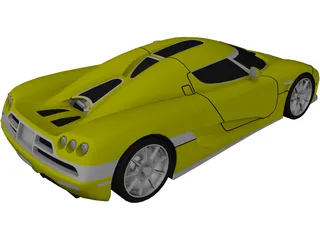 Koenigsegg CCX 3D Model