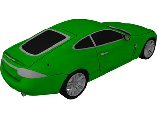 Jaguar XK 3D Model