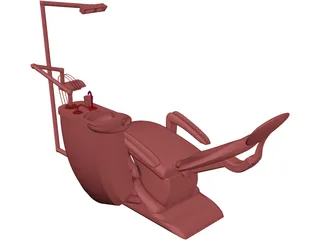 Dental Chair 3D Model